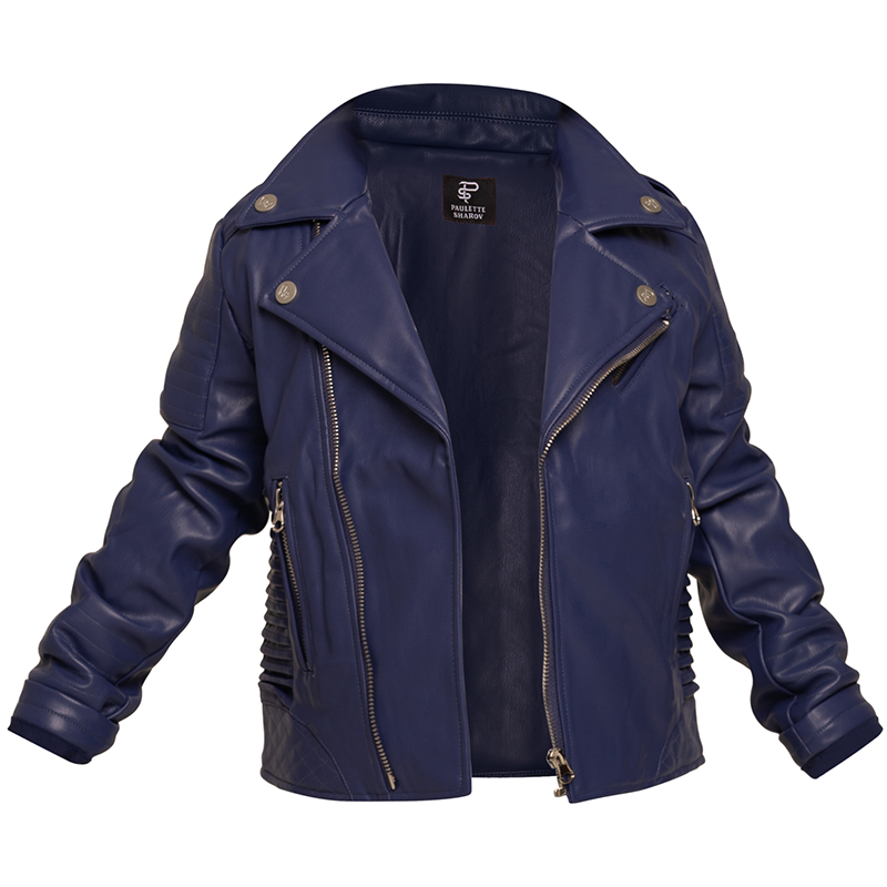 The New Bikers Blue Club Jacket