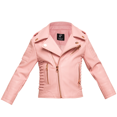 The New Bikers Pink Club Jacket