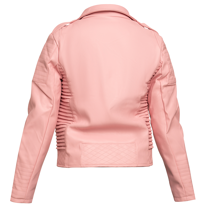 The New Bikers Pink Club Jacket